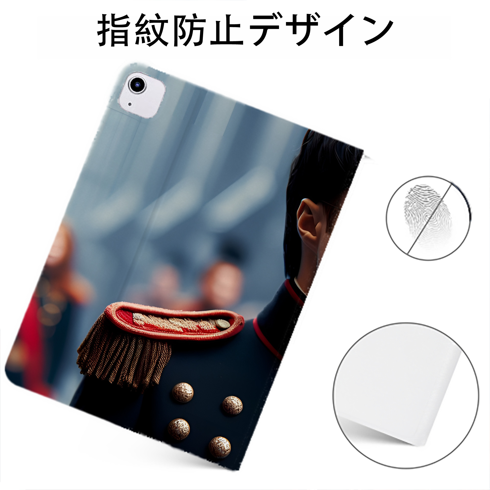 （画像用） Harry Potter ハリー・ポッターシリーズ IPadケース ペンホルダー付き ブックスタイルデザイン